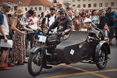 AJS 800 ccm 800 ccm De luxe with sidecar